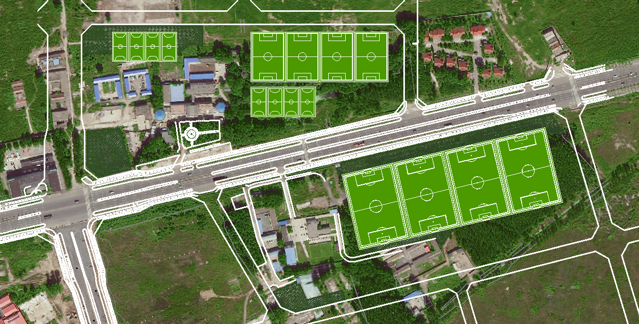 金盏中央公园足球训练基地